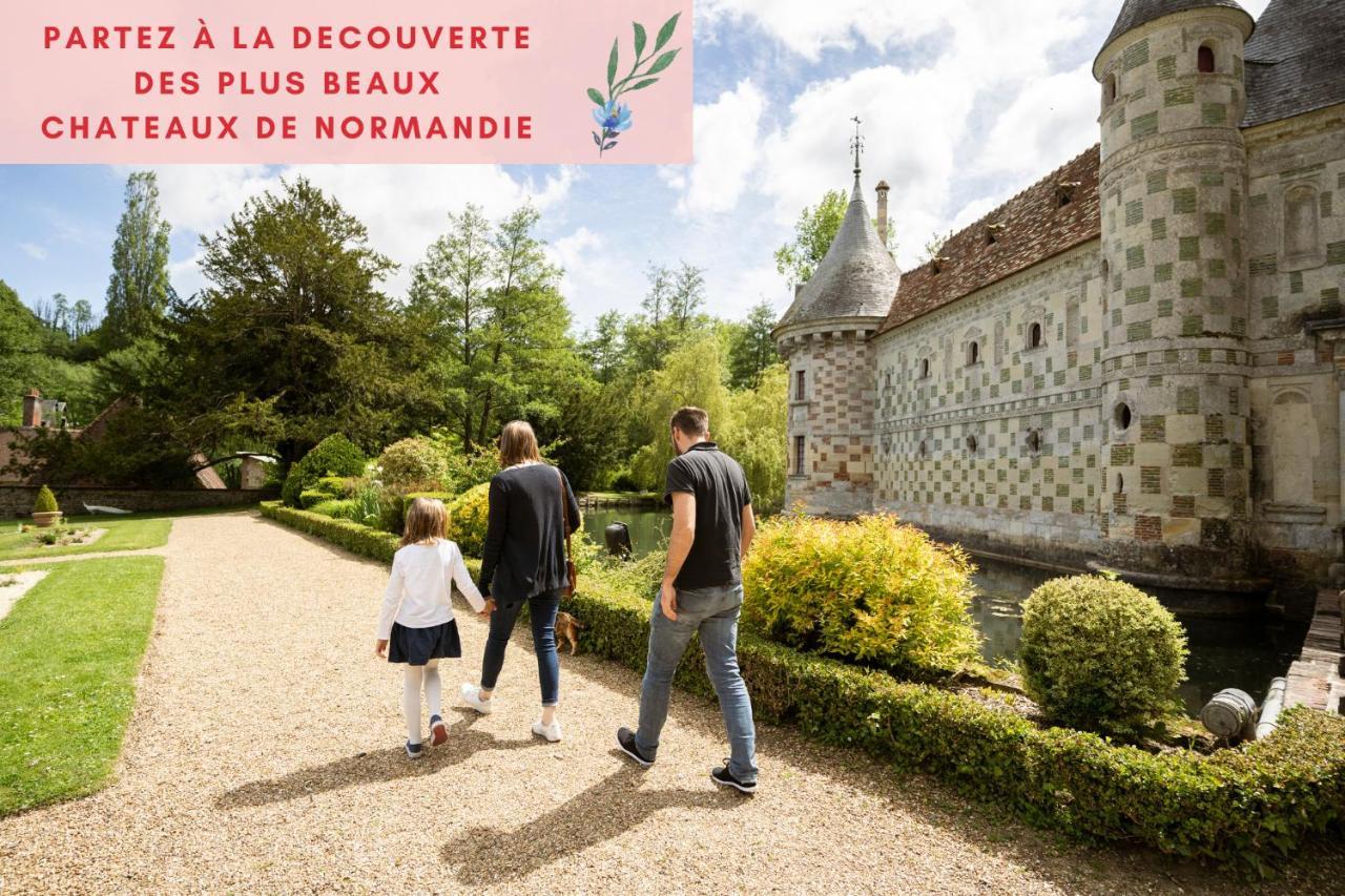 Suite Jungle - Jardin, Netflix Et Parking - Le Manoir Aux Pommes Orbec Екстериор снимка